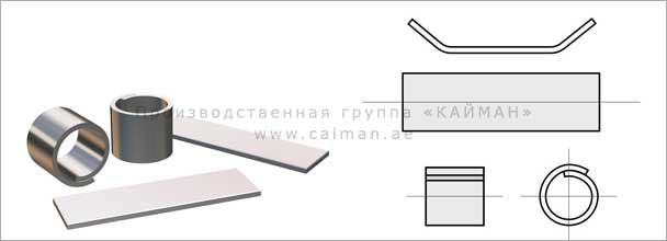 Скоба ленточная
